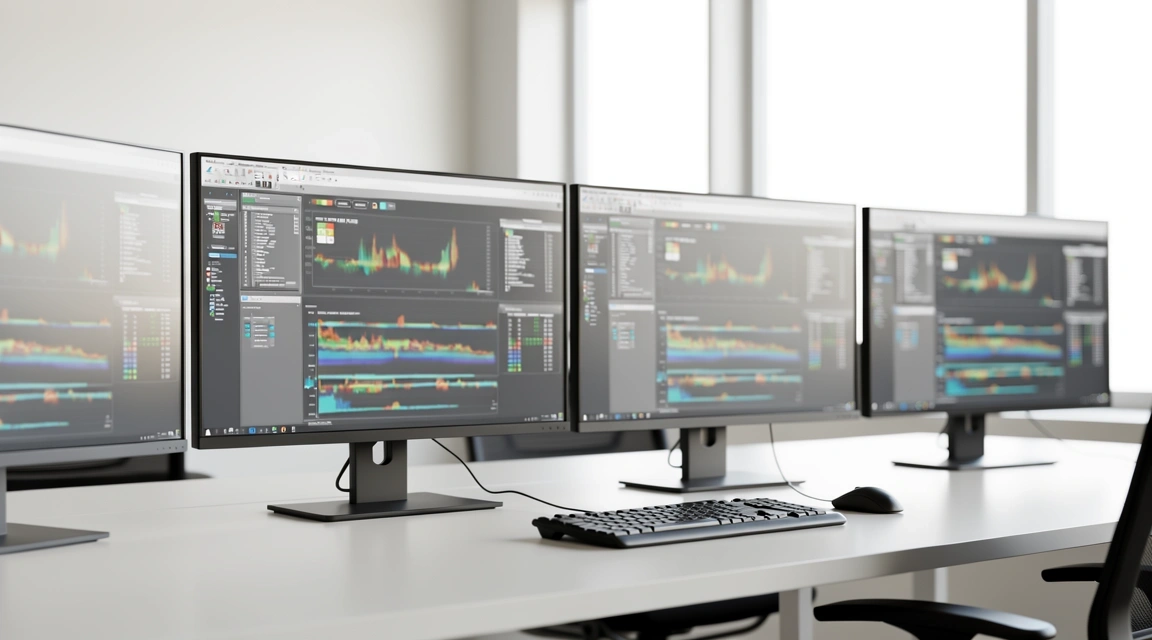 Indus Data Labs workspace in Karachi